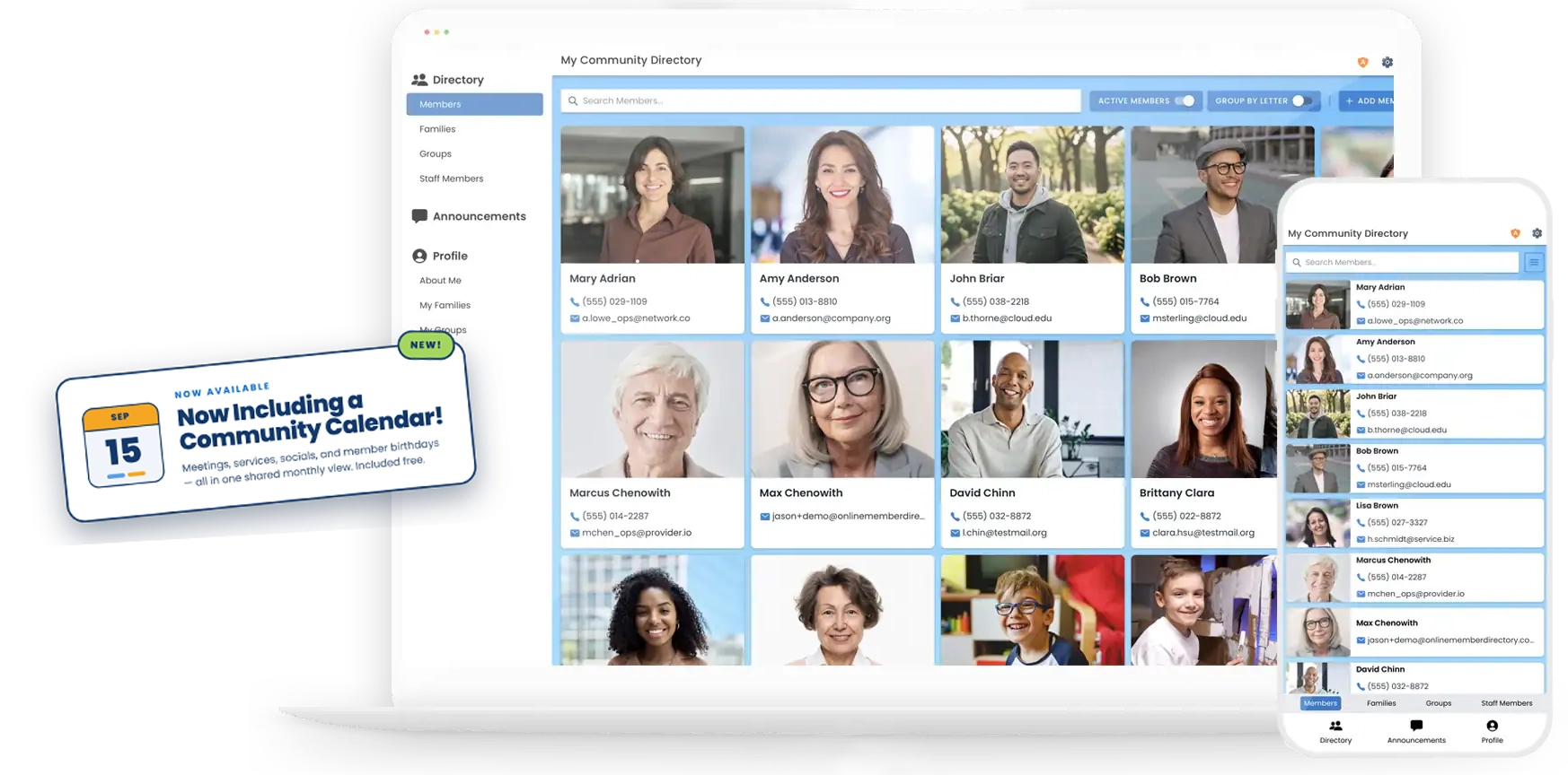 Online Member Directory